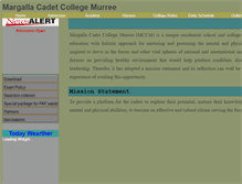 Tablet Screenshot of mccmurree.edu.pk